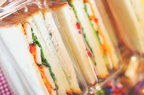 サンドイッチ（タンドリーチキン＆ツナなど）のパン画像
