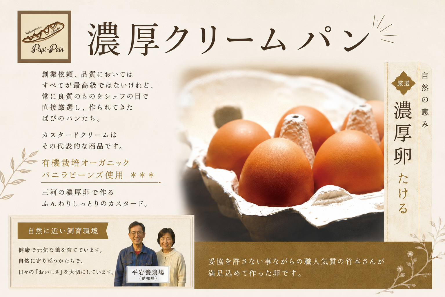 【夏限定】夏のクリームパンのパン画像